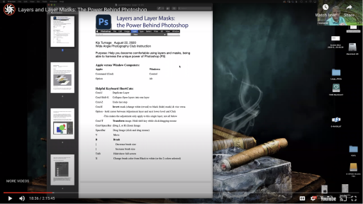 Layers and Layer Masks: The Power Behind Photoshop video presentation
